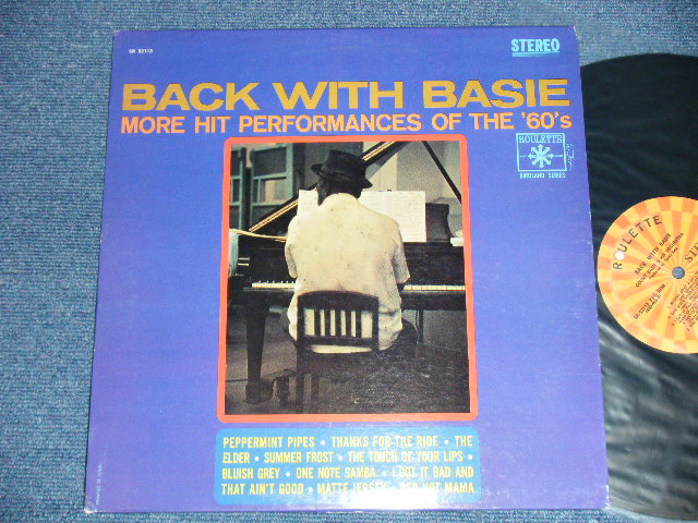 画像1: COUNT BASIE - BACK WITH BASIE:MORE HIT PERFORMANCES OF THE '60's ( Ex++/Ex+,Ex+++ A-2&3 : SCRATCHES)   / 1964 US AMERICA ORIGINAL STEREO Used LP  