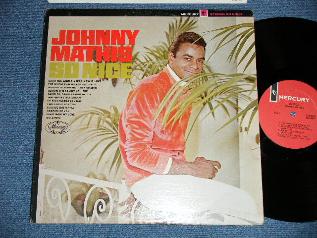画像1: JOHNNY MATHIS - SO NICE( Ex+,Ex-/Ex++)   / 1966 US AMERICA ORIGINAL STEREO Used  LP 