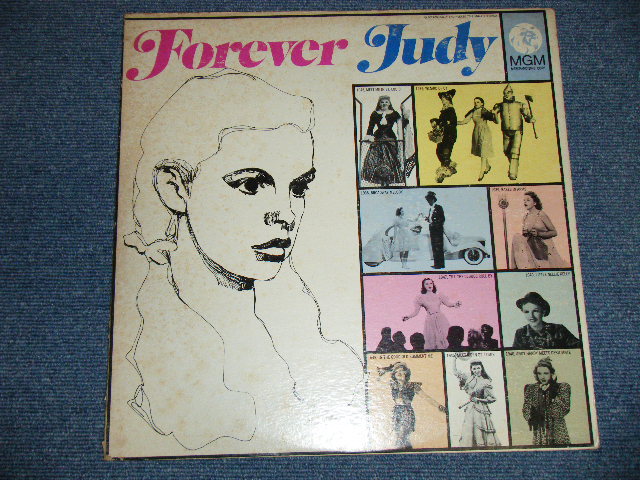 画像: JUDY GARLAND - FOREVER JUDY (With POSTER )  ( Ex-/Ex++ ) / 1969  US AMERICA  ORIGINAL "LIMITED WHITE LABEL"  Used LP  