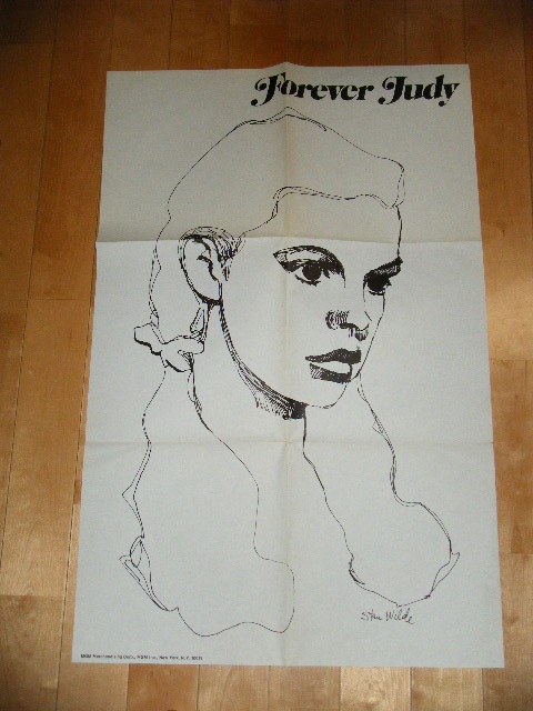 画像: JUDY GARLAND - FOREVER JUDY (With POSTER )  ( Ex-/Ex++ ) / 1969  US AMERICA  ORIGINAL "LIMITED WHITE LABEL"  Used LP  