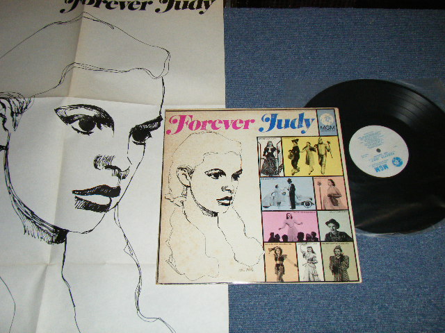 画像1: JUDY GARLAND - FOREVER JUDY (With POSTER )  ( Ex-/Ex++ ) / 1969  US AMERICA  ORIGINAL "LIMITED WHITE LABEL"  Used LP  