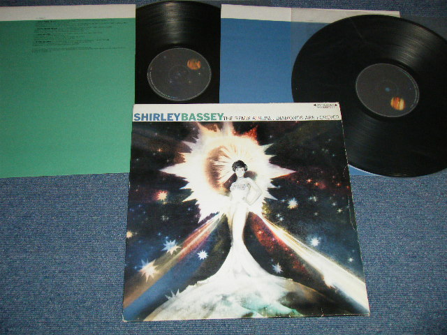 画像1: SHIRLEY BASSEY - THE REMIX ALBUM : DIAMONDS ARE FOREVER   ( Ex-/Ex )  / 2000 UK ENGLAND ORIGINAL Used Double Pack 12"