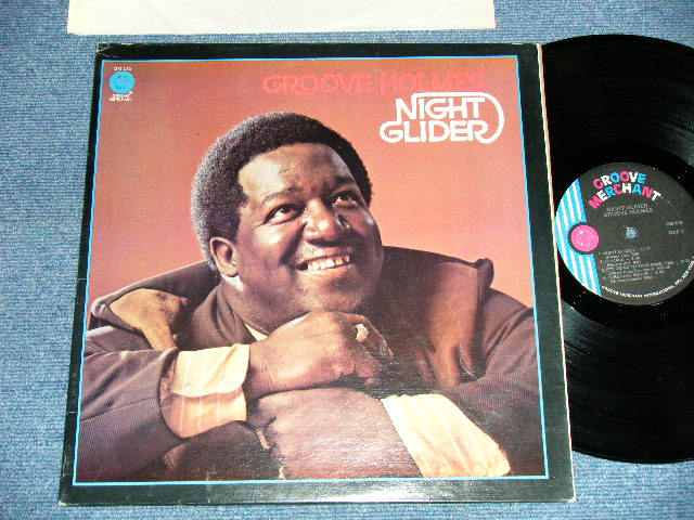 画像1: RICHARD "GROOVE" HOLMES - NIGHT GLIDER  ( Ex++/Ex+++ Looks:Ex++ )   / 1972 US AMERICA ORIGINAL  Used LP 
