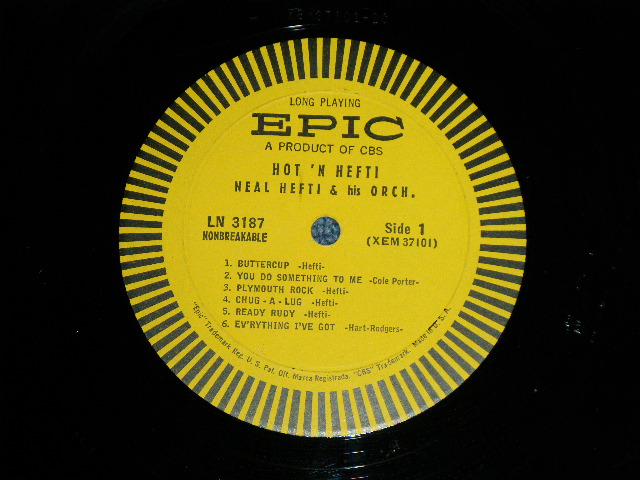 画像: NEAL HEFTI And His JAZZ POPS Orchestra - JAZZ POPS (Ex++/MINT- EDSP) / 1962 US AMERICA ORIGINAL "WHITE LABEL PROMO" MONO Used LP 