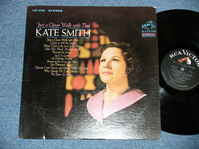 画像1: KATE SMITH - JUST A CLOSER WALK WITH THEE ( Ex++/Ex+++ )    / 1967 US AMERICA ORIGINAL "BLACK Label" STEREO  Used LP 