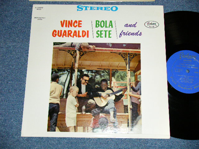 画像1: VINCE GUARALDI \ BOLA SETE \ and Friends -  VINCE GUARALDI \ BOLA SETE \ and Friends ( Ex+++/Ex+++ Looks;Ex+++) :  ) / 1964 US AMERICA ORIGINAL "BLUE  with GOLD PRINT Label" STEREO  Used LP  