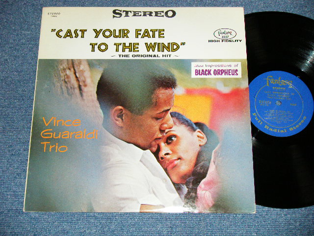 画像1: VINCE GUARALDI  - JAZZ IMPRESSIONS OF BLACK ORPHEUS : CAST YOUR FATE TO THE WIND ~THE ORIGINAL HIT~  ( Ex+/Ex+++ ) / 1962 US AMERICA   "BLUE  with GOLD PRINT Label" STEREO  Used LP  