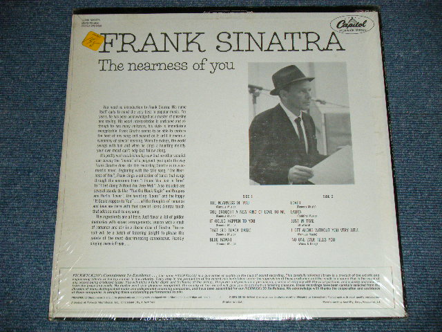 画像: FRANK SINATRA -  THE NEARLESS OF YOU ( Ex+++/Ex++ Looks:Ex+++ ) / US MERICA REISSUE   Used LP 