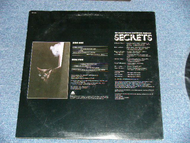 画像: GIL SCOTT-HERON and BRIAN JACKSON  - SECRETS  ( Ex+++/MINT- ) / 1978 US America Original Used  LP