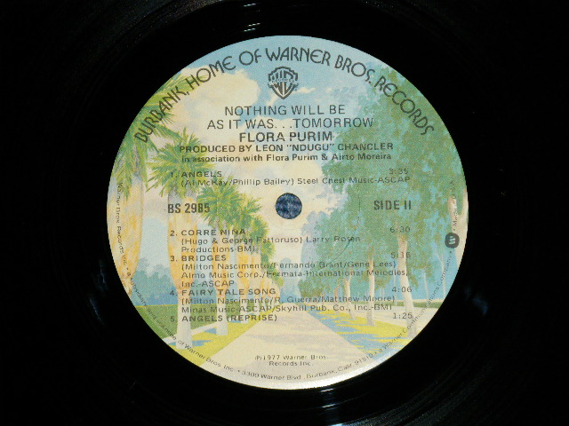 画像: FLORA PURIM - NOTHING WILL BE AS IT WAS...TOMORROW ( Ex++/Ex+++ ) / 1977  US AMERICA ORIGINAL Used LP