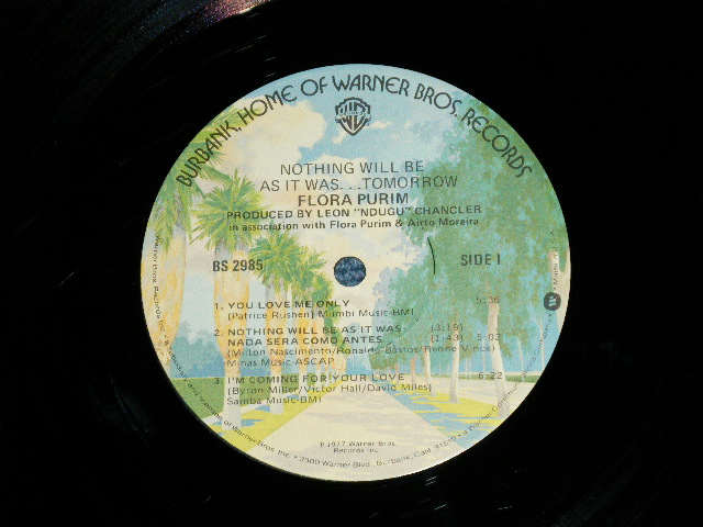 画像: FLORA PURIM - NOTHING WILL BE AS IT WAS...TOMORROW ( Ex++/Ex+++ ) / 1977  US AMERICA ORIGINAL Used LP
