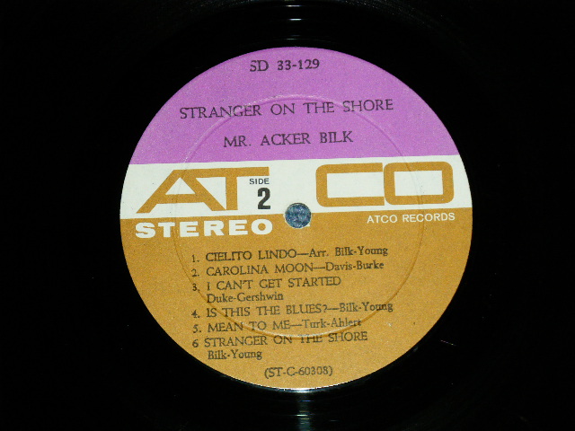 画像: Mr. ACKER BILK - STRANGER ON THE SHORE   ( Ex+/Ex++ Looks: Ex+++ A-5 :VG+++)   / 1961  US AMERICA ORIGINAL STEREO  Used   LP  