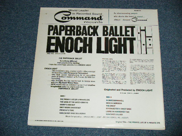 画像: ENOCH LIGHT - PAPER BACK BALET ( Ex+++/Ex+++) / 1960 US AMERICA ORIGINAL MONO  Used  LP  