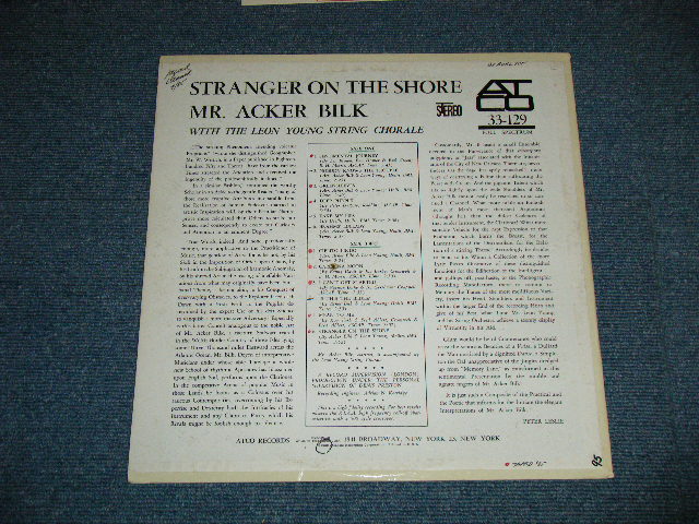 画像: Mr. ACKER BILK - STRANGER ON THE SHORE   ( Ex+/Ex++ Looks: Ex+++ A-5 :VG+++)   / 1961  US AMERICA ORIGINAL STEREO  Used   LP  