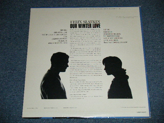 画像: FELIX SLATKIN - OUR WINTER LOVE ( Ex+/Ex- Looks:Ex+++, Ex++ Looks: Ex+++)   / 1963 US AMERICA ORIGINAL MONO Used   LP  