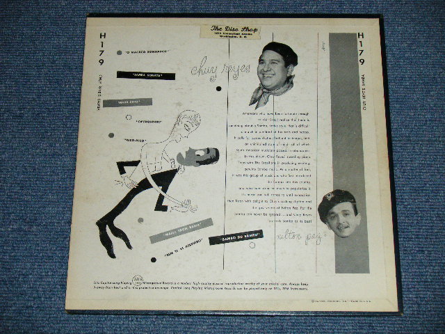 画像: CHUY REYES and The BRAZILIANS - SAMBAS ( Ex+/Ex++)  / 1950 US ORIGINAL MONO Used 10" LP 