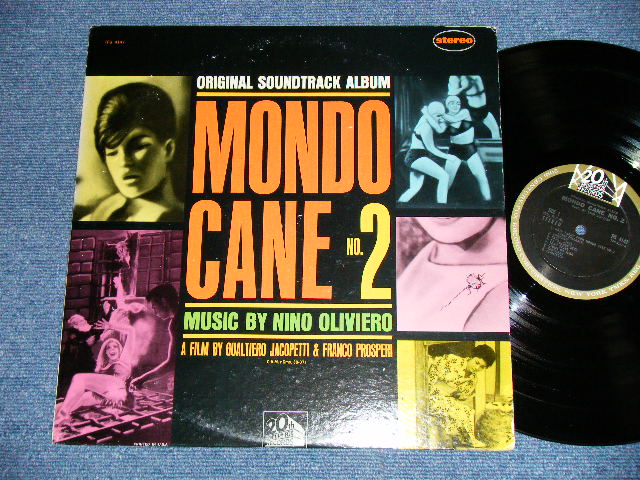 画像1: OST / MUSIC BY  NINO OLIVIERO - MONDO CANE NO.2 ( Ex+/Ex++) / 1964 US ORIGINAL STEREO  Used LP