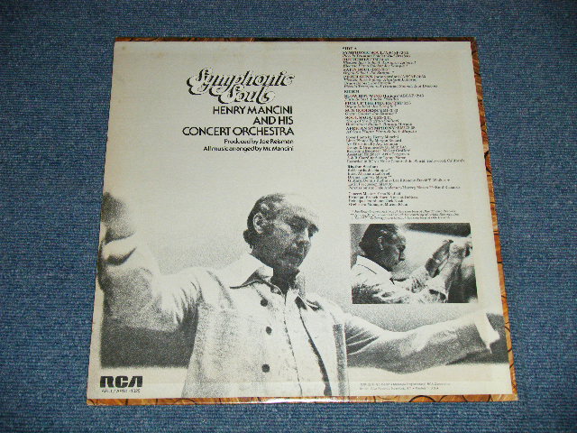 画像: HENRY MANCINI - SYMPHONIC SOULS  ( Ex++/VG+++, Ex++ ) / 1975 US ORIGINAL  Used LP 