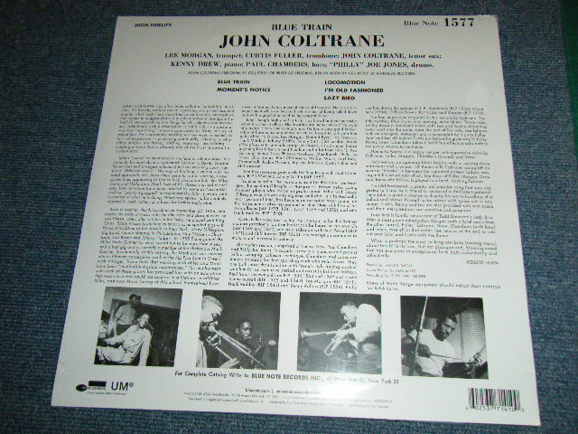 画像: JOHN COLTRANE  -  BLUE TRAIN ( SEALED)  / 2014  US AMERICA REISSUE "BRAND NEW SEALED"  LP 