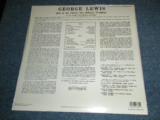 画像: GEORGE LEWEIS - JAZZ IN THE CLASSIC NEW ORLEANS TRADITION ( SEALED)   /  US AMERICA   REISSUE " Brand New SEALED" LP