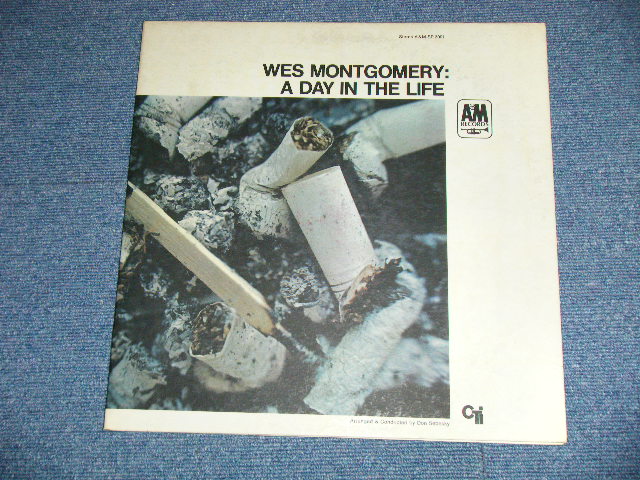 画像: WES MONTGOMERY- A DAY IN THE LIFE ( Ex/Ex++ Looks:Ex+ )  / 1967 US AMERICA ORIGINAL 1st Press "BROWN Label" STEREO  Used LP  