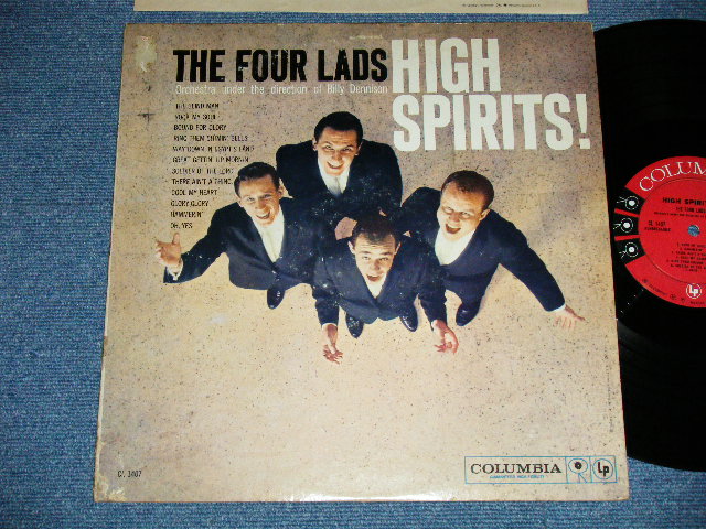 画像1: THE FOUR LADS -  HIGH SPIRITS! ( Ex+/Ex++ )  / 1959  US AMERICA ORIGINAL "6 EYES Label"  MONO Used LP