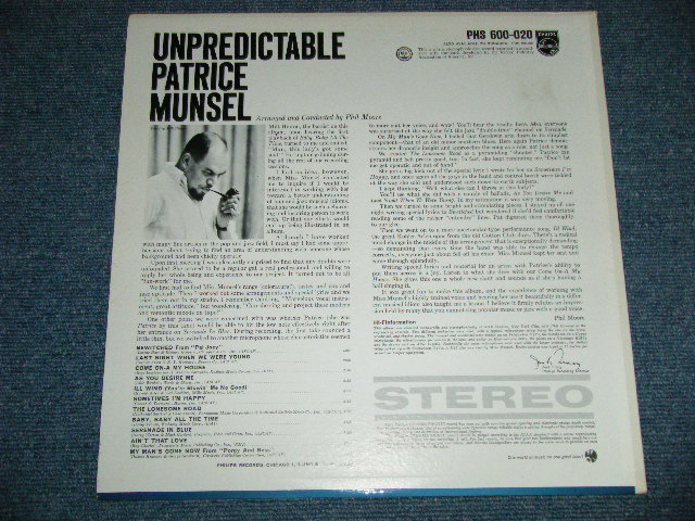 画像: PATRICE MUNSEL - UNPREDICTABLE ( Ex+++/Ex++++ )  / 1963 US AMERICA  ORIGINAL STEREO Used LP