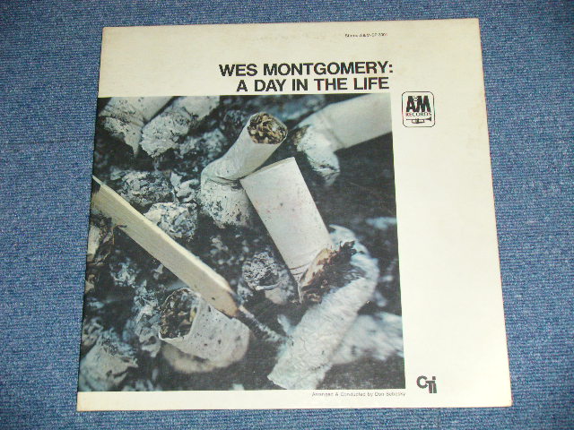 画像: WES MONTGOMERY- A DAY IN THE LIFE ( Ex/Ex+++ Looks:Ex++ )  / 1967 US AMERICA ORIGINAL 1st Press "BROWN Label" STEREO  Used LP  
