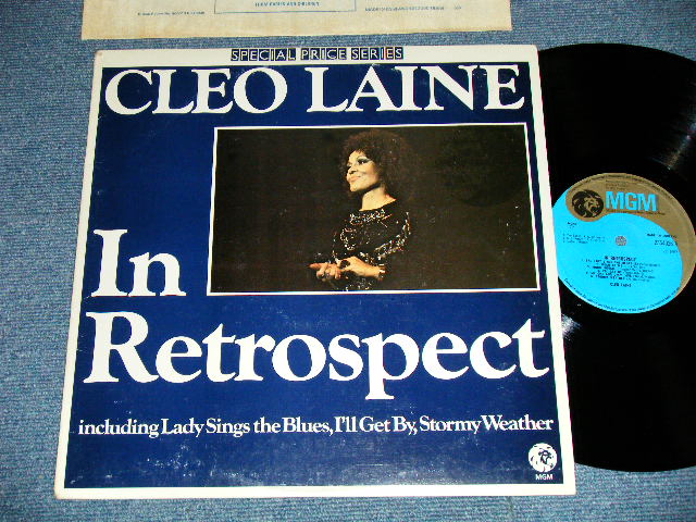 画像1: CLEO LAINE - IN RETROSPECT ( Ex/Ex+++)  / 1970's UK ENGLAND  ORIGINAL Used LP