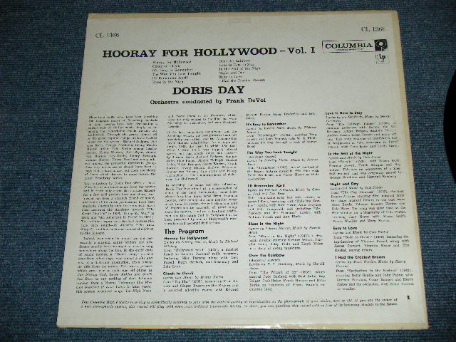 画像: DORIS DAY - HOORAY FOR HOLLYWOOD VOL.1  ( Ex+/Ex+++ ) / 1959 US ORIGINAL 6 EYES Label Mono Used LP