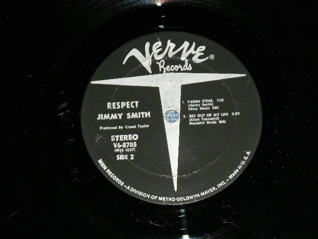 画像: JIMMY SMITH -  RESPECT ( Ex-/Ex+) / 1967 US AMERICA   ORIGINAL STEREO Used LP  