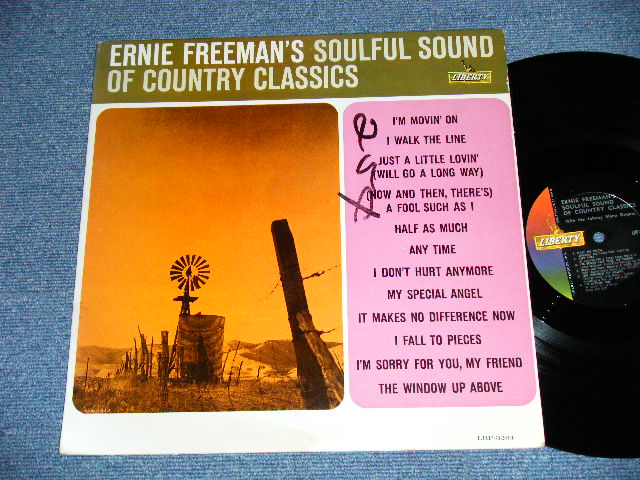 画像1: ERNIE FREEMAN - SOULFUL SOUND OF COUNTRY CLASSICS ( Ex-,Ex/Ex+++) / 1961 US AMERICA ORIGINAL MONO Used LP 