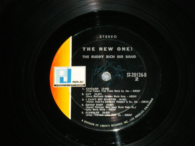 画像: BUDDY RICH BIG BAND -  THE NEW ONE ( Ex-/Ex+ Looks:Ex-)  ) /  1968 US AMERICA ORIGINAL  STEREO Used LP 