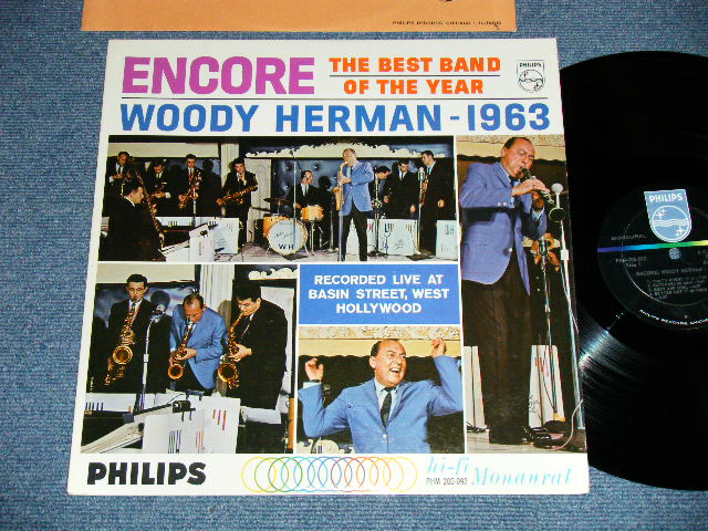 画像1: WOODY HERMAN -  ENCORE -1963   ( Ex++/Ex+++) / 1963 US ORIGINAL MONO Used LP  