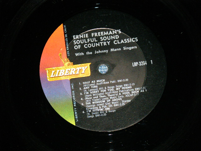 画像: ERNIE FREEMAN - SOULFUL SOUND OF COUNTRY CLASSICS ( Ex-,Ex/Ex+++) / 1961 US AMERICA ORIGINAL MONO Used LP 