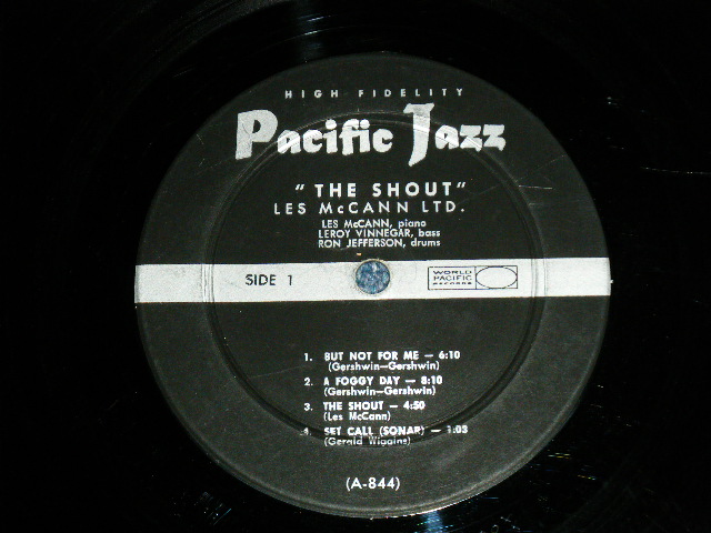 画像: LES McCANN - THE SHOUT ( VG+++/VG+++) / 1960 US AMERICA ORIGINAL MONO Used LP 