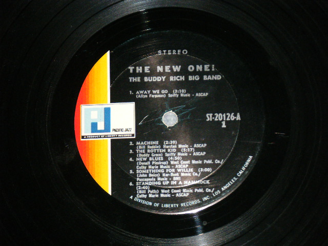 画像: BUDDY RICH BIG BAND -  THE NEW ONE ( Ex-/Ex+ Looks:Ex-)  ) /  1968 US AMERICA ORIGINAL  STEREO Used LP 