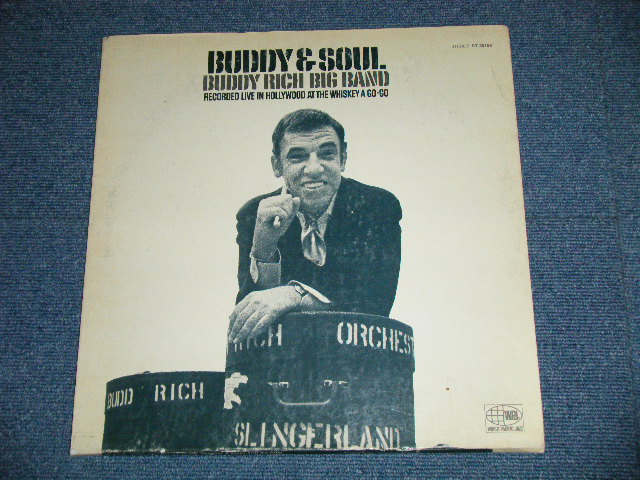 画像: BUDDY RICH BIG BAND -  BUDDY & SOUL  ( Ex/Ex+ ) /  1969 US AMERICA ORIGINAL  STEREO Used LP 