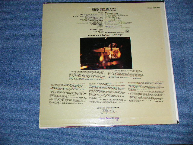 画像: BUDDY RICH BIG BAND - KEEP THE CUSTOMER SATISFIED   ( Ex/Ex+++)  ) /  1970 US AMERICA ORIGINAL "PROMO"  Used LP 