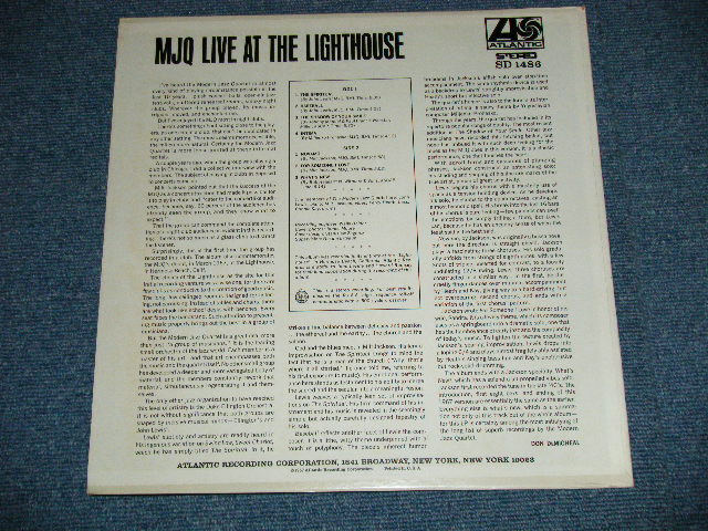 画像: MJQ MODERN JAZZ QUARTET- LIVE AT THE LIGHTHOUSE ( MINT-/MINT- ) / Early 1970's  US AMERICA REISSUE "RED & GREEN Label"   Used LP 