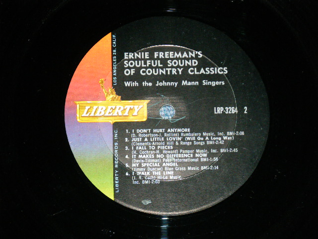 画像: ERNIE FREEMAN - SOULFUL SOUND OF COUNTRY CLASSICS ( Ex-,Ex/Ex+++) / 1961 US AMERICA ORIGINAL MONO Used LP 