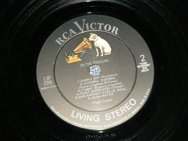 画像: FLOYD CRAMER - ON THE REBOUND ( Ex+++/Ex++)  / 1961 US AMERICA ORIGINAL STEREO Used LP
