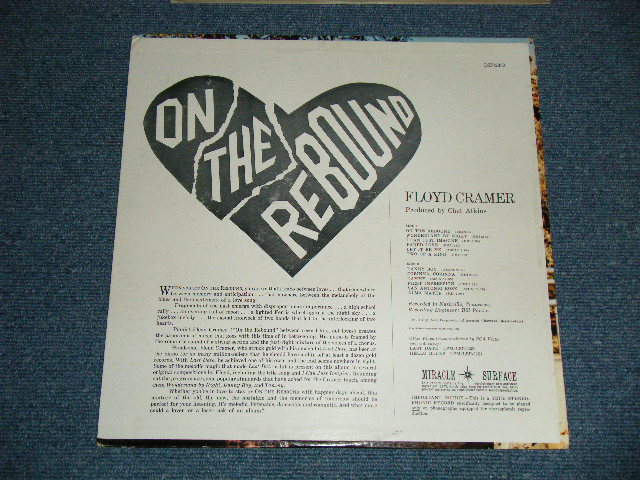 画像: FLOYD CRAMER - ON THE REBOUND ( Ex+++/Ex++)  / 1961 US AMERICA ORIGINAL STEREO Used LP