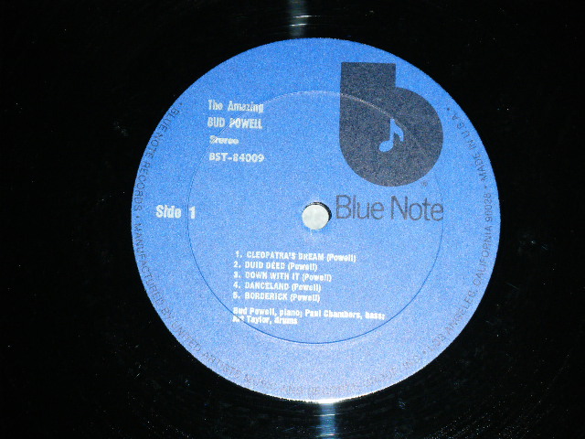 画像: BUD POWELL - THE AMAZING BUD POWELL  : THE SCENE CHANGES ( Ex+++/MINT-)  / Early 1970's  US AMERICA REISSUE "DARK BLUE Label" Used LP 