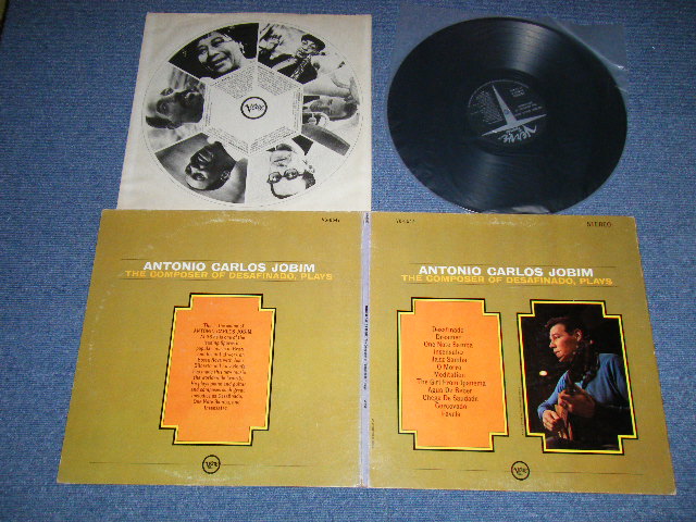 画像1: ANTONIO CARLOS JOBIM -  THE COMPOSER OF DESAFINADO,PLAYS (Ex/Ex++) / 1963 US ORIGINAL   STEREO Used LP 