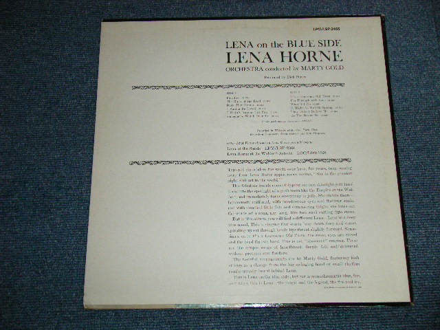 画像: LENA  HORNE - LENA ON THE BLUE SIDE ( Ex++,Ex++/Ex+++ ) / 1962 US AMERICA ORIGINAL STEREO Used LP 