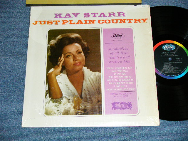 画像1: KAY STARR - JUST PLAYING COUNTRY  ( Ex+++/MINT- ) / 1962 US AMERICA  ORIGINAL 1st Press "Capito  Logo on TOP Label"  LABEL MONO Used LP