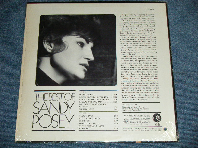 画像: SANDY POSEY - THE BEST OF ( MINT-/Ex+++ Looks:Ex++ )  / 1967  US AMERICA ORIGINALMONO Used LP 