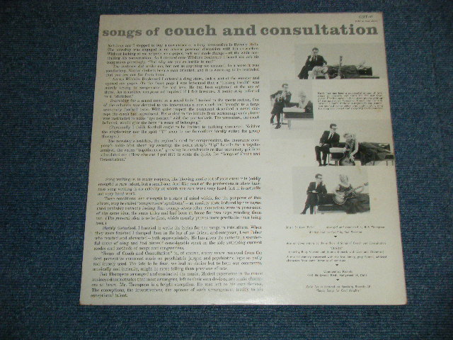 画像: KATIE LEE - SONGS OF COUCH and CONSULTATION  (Ex++/Ex+ Looks:Ex) / 1957 US AMAERICA ORIGINAL MONO Used LP 