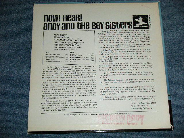 画像: ANDY and The BEY SISTERS - NOW! HEAR  ( Ex++/Ex+++ Looks:Ex++)  / 1964 US AMERICA ORIGINAL "PROMO" MONO Used LP